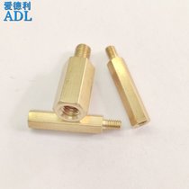 Copper column Single head hexagon copper column Copper screw hexagon isolation column M3*5 6~~~~M3*30 6