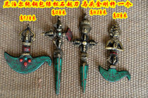Religious goods instruments Vajra Vajra Nepal pure copper Diamond prong length 15cm