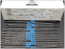 DALE 412R RNC55 1 4W 0 25W 412 OHM 0 1% VISHAY imported metal film resistor