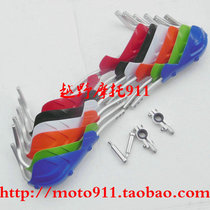 Retrofit Linin MX6 T4 Axiang cross-country motorcycle aluminum alloy large protective arch Porospeed armguard