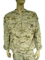 Overseas direct mail public version USMC American made MCCUU digital sand color anti-scratch cloth training suit jacket