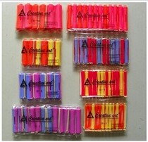 Hairdressing tool curly hair barber cold and hot bar curly hair styling two-tone bar hollow with leather fascia