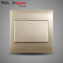 TCL Rogrand switch panel 86 type Shijie Champagne Gold series one multi-control one open multi-control Midway