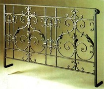 European-style iron stair handrail bay window guardrail guardrail corridor railing balcony fence