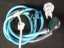 Advanced rubber plastic interface electroplating shower simple shower with suction cup test finished