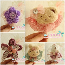 Korean version of the fabric lace door adhesive hook cartoon rabbit hook increase the double-sided adhesive hook strong adhesive hook