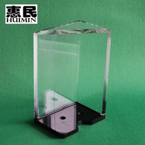 Baccarat Texas Holdem Acrylic 6 8 Poker Poker rack scrap card holder transparent black box