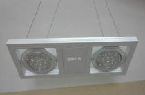 Double head led spotlight 12W ceiling lamp 7W Ming suit grille lamp halogen lamp low pressure lamp panel combination lamp promotion