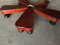 Large chair boss chair wooden feet five star feet chair accessories office chair swivel chair computer chair wooden feet fan-shaped wooden feet