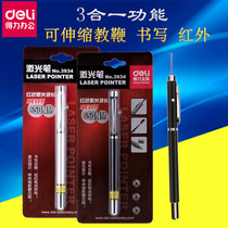 Powerful 3934 red light pen laser teaching laser pen sales office retractable pointer pen infrared laser pen