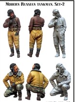 1:35 Resin Soldier New Soviet Tank Soldier Resin Soldier Modern Russian Army E65