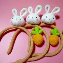 Hot Sell Rabbit Radish Hair Stirruple Pendant Tute Decontrol Doll Fig. Cute Diy Non Finished VIDEO