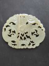 Hetian jade in Qing Dynasty Hetian jade buckle in Qing Dynasty