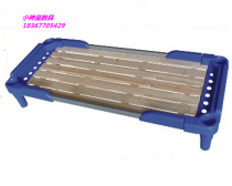 Professional Production Kindergarten Baby Bed Children Wood Plate Bed Toddlers Conjoined Plastic Wood Plate Bed Crib Plastic Bed