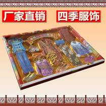 Funeral Supplies boxed men and women Four Seasons Clothing suit Funeral with burial goods Five-period eleven chill clothes Festival full set of jewellery