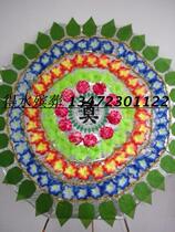 Water Funeral Supplies Batch to release Flower Circle manufacturer Direct sales 1 8 m umbrella frame folding cloth wreath