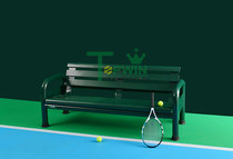 Aluminum alloy tennis court leisure chair rest chair outdoor rest chair garden chair with armrest seat TW-068
