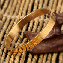 Juyuange Pavilion Titanium Bracelet Bracelet Fashion Bracelet Womens Heart Couples Ornaments Birthday Gift