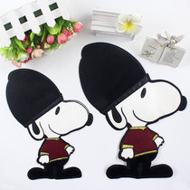 Cartoon Big Horn Fashion Embroidery Patch Patch Clothing Accessories Sweater Accessories Sweater T-shirt DIY Design Decoration Sticker Histori