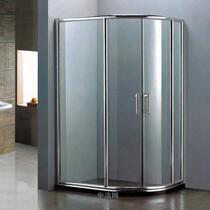 Kunming shower room arc-shaped overall shower room custom bathroom glass door toilet glass partition sliding door