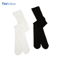 Childrens pantyhose thickened spring and autumn and winter white thin velvet socks Female baby one-piece dance socks Girls leggings