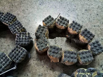 Litchi face grinding head pneumatic hammer drill bit stone stone carving concrete cement bridge stone plate chisel wool