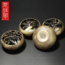 Juyuange Pavilion Meilan bamboo chrysanthemum chrysanthemum household indoor incense burner Incense Road ornaments agarwood sandalwood pan incense burner