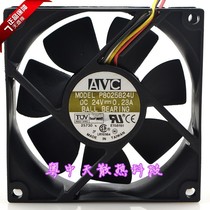 Original AVC P8025B24U DC 24V 0 23A 8CM 8025 fan