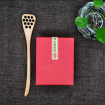 Customized personalized printing red wood color card box creative candy box honey jam box red card box