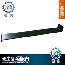 Return-force hook barb floor mounting tool can be used with dust-free saws