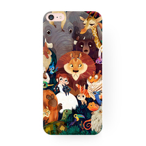 European and American cartoon cute animals Apple XS Max iphone XR 6 7 8 plus tide phone shell