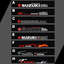 Car-specific front gear patch rear stop glass patch