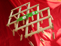 Yihe 19 clip large clip multi-purpose rack drying socks hanger multi-clip underwear folding hanger multi-function drying rack