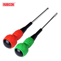Japan Robin Hood imported screwdriver cross screwdriver industrial grade hard hard magnetic gourd handle screwdriver