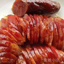 Sichuan authentic sausage slices homemade spicy sausage sausage sausage ready-to-eat cooked food snacks specialty Sichuan-flavored open bag ready-to-eat