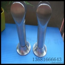 Public toilet toilet partition hardware stainless steel thickened adjustable foot support support feet