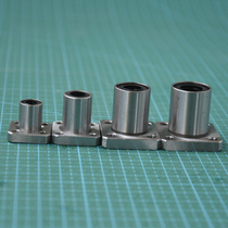 Square flange linear bearing LMK6UU LMK8UU LMK10UULMK12UU for 3D printer optical axis