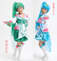 Balala little magic fairy miracle dance steps Beibei costume suit suit Yaya princess dress dress wig bar