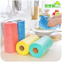 Daily necessities non-woven cloth-free rag cleaning cloth Kitchen Wipe hand towels Brush Bowls Cloth dishwashing cloth Not stained with oil dishcloth