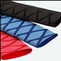 Wall anti-slip pattern tube Heat shrinkable tube 25mm anti-electric handle set Fishing rod anti-slip handle set Fishing rod insulation handle set