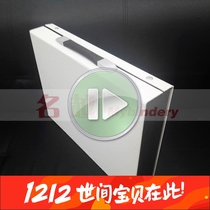 High-end album suitcase white face black inner height 8cm with elastic buckle The whole offer