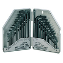 Taiwan Baogong Proskit 8PK-027 30 Group metric and imperial hexagonal plate hand Group-dyed black