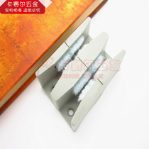 Bathroom glass sliding door positioner guide shower room accessories double glass chute sliding door stopper