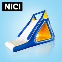 Inflatable water triangle slide Water toy Adult childrens slide Water park million ocean ball equipment