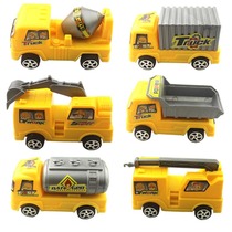 Car Set Plastic Car Model Model Childrens Toy Car Police Mini Retroller Engineering Car