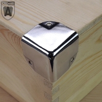 Wooden box aluminum corner edge protection box hardware aviation box audio box corner protection metal square edge wrap 335-35