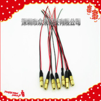 Small size adjustable focal length laser module 4mm red dot laser dot - shaped laser pointer lights