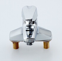 Taiwan basin faucet famous seiluo two cold hot faucet washbasin double hole double basin faucet double hole faucet double hole faucet