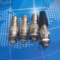 Precision aviation plug socket YC12-7 8 9-12 core quick self-lock connector open pore diameter 12mm