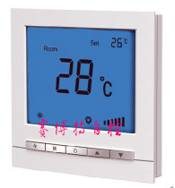 Large widescreen central air conditioning switch fan coil LCD thermostat air conditioning temperature control switch panel